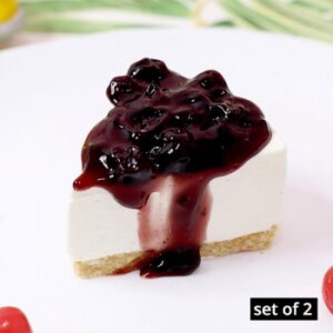 Blueberry Cheesecake Slice