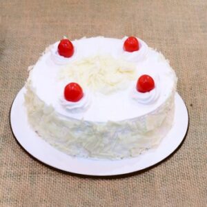 Sugarfree White Forest Cake Half Kg