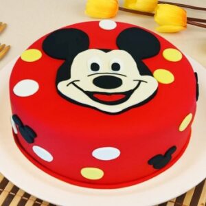 Adorable Mickey Mouse Cake