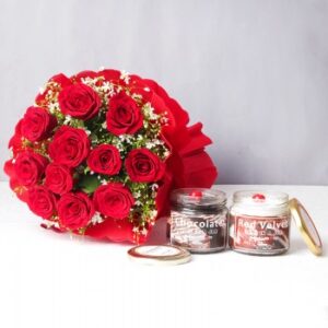 Alluring Treat with Roses