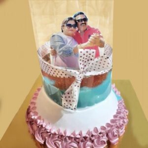 Personalised Photo Pull Up Cake
