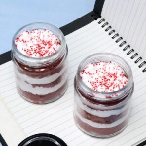 Classic Red Velvet Jar Cake