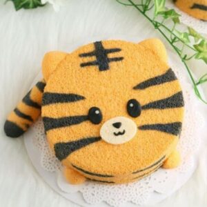 Cute Tiger Theme Cake