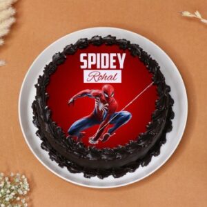 Spidey Photo Cake