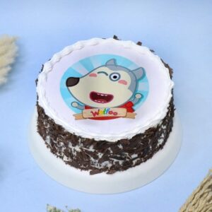 Wolfoo Theme Cake