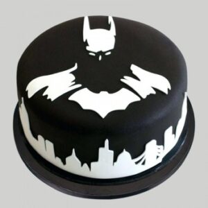 Beaming Batman Cake